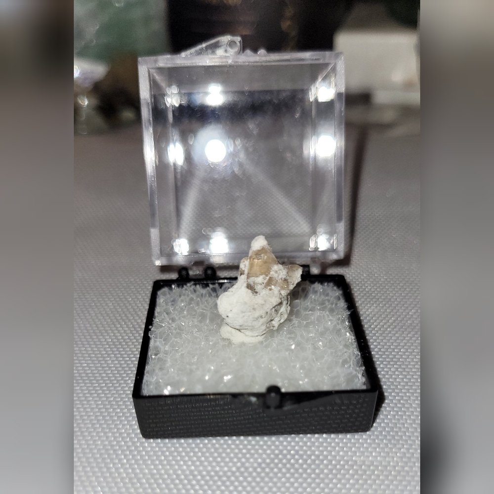 SUPER RARE Solar Wind Mine Pink Topaz Cluster with Pseudobrookite on Matrix